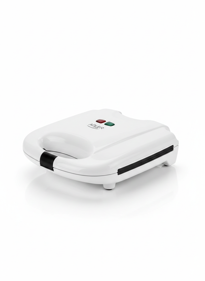 Aparat pentru vafe Adler AD311, 700W, Placi antiaderente, Indicator luminos, Alb