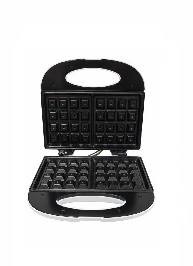 Aparat pentru vafe Adler AD311, 700W, Placi antiaderente, Indicator luminos, Alb