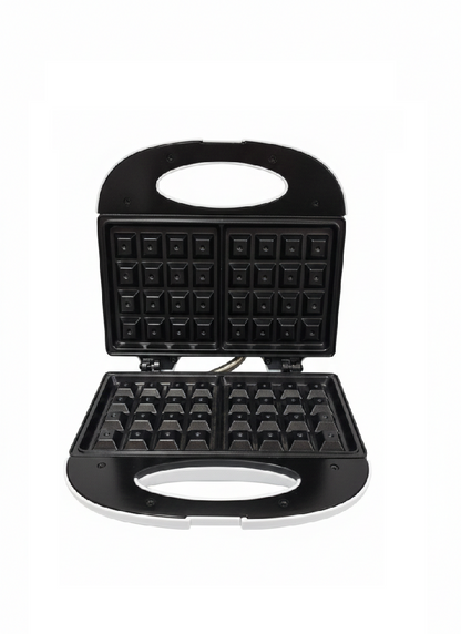 Aparat pentru vafe Adler AD311, 700W, Placi antiaderente, Indicator luminos, Alb