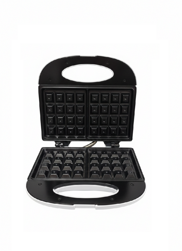Aparat pentru vafe Adler AD311, 700W, Placi antiaderente, Indicator luminos, Alb
