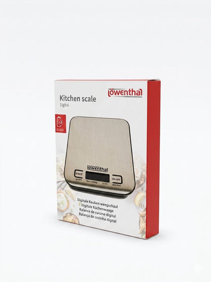 Cantar de bucatarie inox, Lowenthal