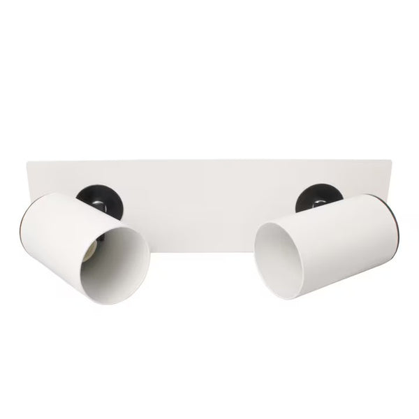 Plafoniera metal cu 2 becuri reglabile Grunding