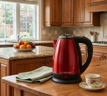 Fierbator apa 1.8L inox Munich Germany Red