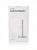Suport pentru prosoape de bucatarie Blokker, inox, 33 cm, design modern cu brat de tensionare