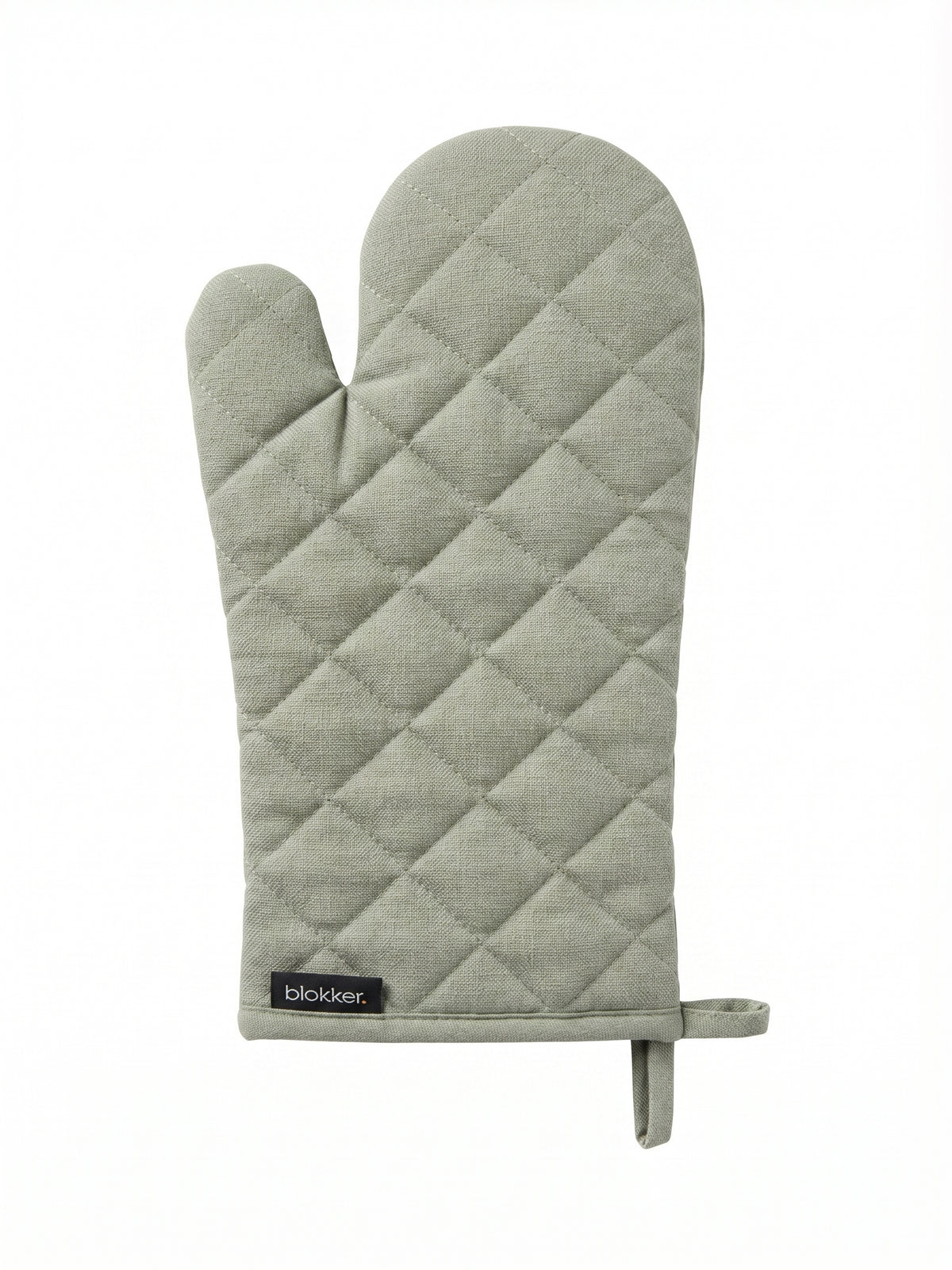 Manusa de bucatarie din bumbac organic, 19.5 x 28 cm, model Chambray