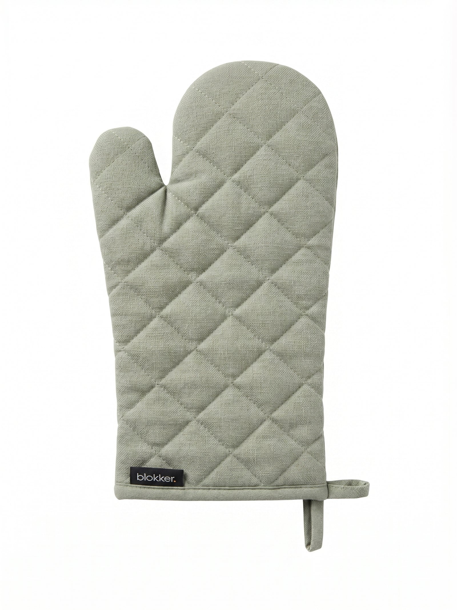 Manusa de bucatarie din bumbac organic, 19.5 x 28 cm, model Chambray