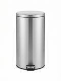 Cos de gunoi cu pedala din inox, 30 L, finisaj mat