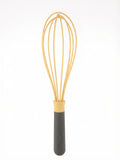 Tel pentru bucatarie din silicon BergHOFF Leo, anti-zgariere, maner soft-touch, lungime 28 cm, bej/gri
