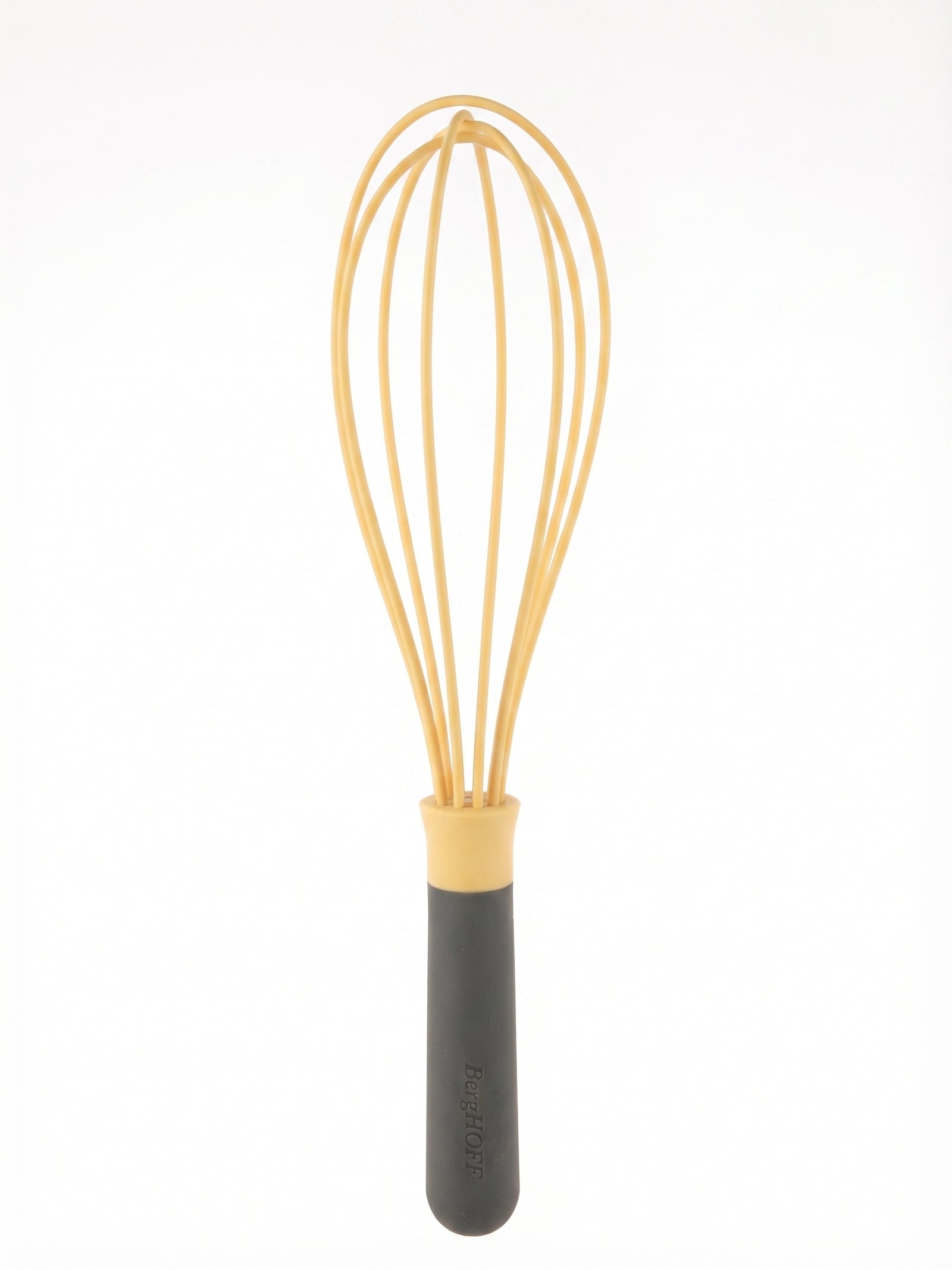 Tel pentru bucatarie din silicon BergHOFF Leo, anti-zgariere, maner soft-touch, lungime 28 cm, bej/gri