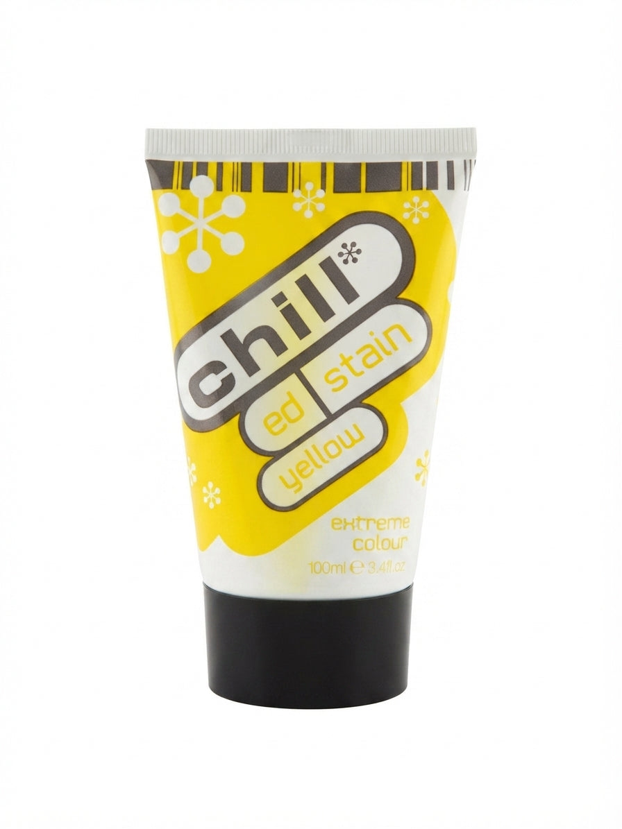 Vopsea semipermanenta de par Chill Ed Stain Yellow Extreme Colour, 100 ml