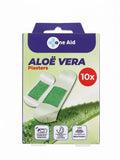 Plasturi cu extract de Aloe Vera One Aid – 10 bucati, indepartare fara dureri, respirabili