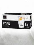 Set 6 pahare apa si racoritoare Royal Leerdam York 250 ml din sticla transparenta