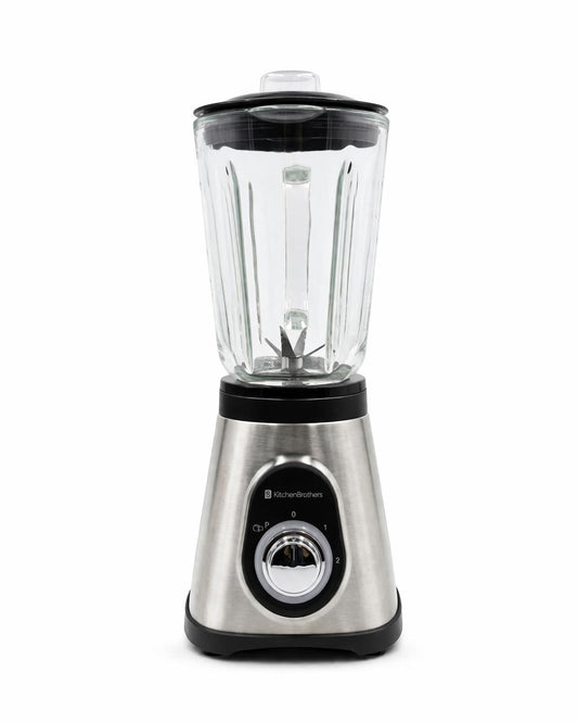 Blender inox cu recipient de sticla 1.5L, KitchenBrothers