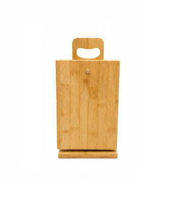 Set 6 tocAtoare din bambus cu suport vertical, 100% ecologic, Alpina