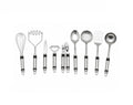 Set 9 ustensile de bucatarie din otel inoxidabil, premium, Alpina