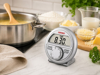 Timer bucătărie digital LEIFHEIT ProLine – cronometru precis cu display LCD, design modern