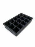 Tava pentru gheata din silicon premium – 15 cuburi mari, flexibila si usor de folosit