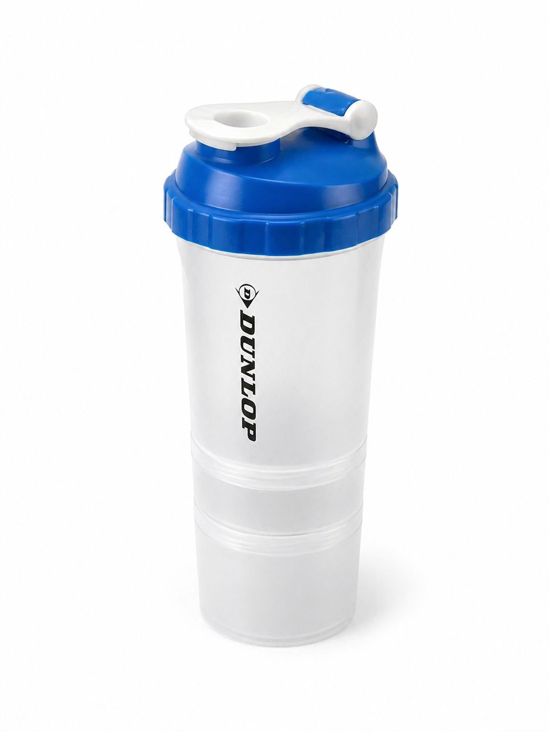 Bidon Shaker 3 in 1 pentru fitness, Dunlop 500 ml