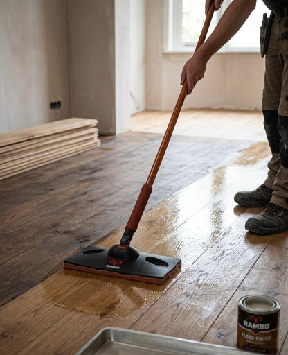 Aplicator Rambo pentru lac si ulei parchet – instrument profesional pentru protectia pardoselii