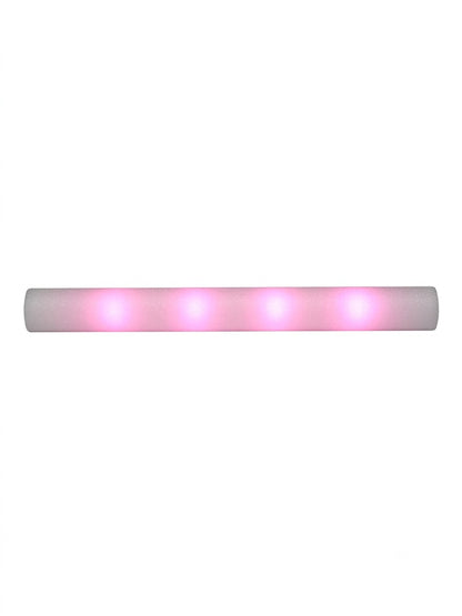 Bat luminos din spuma LED RGB, aurora foam stick, multicolor, moduri iluminare party, pentru concert, festival si petreceri