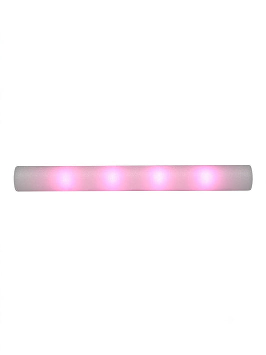 Bat luminos din spuma LED RGB, aurora foam stick, multicolor, moduri iluminare party, pentru concert, festival si petreceri