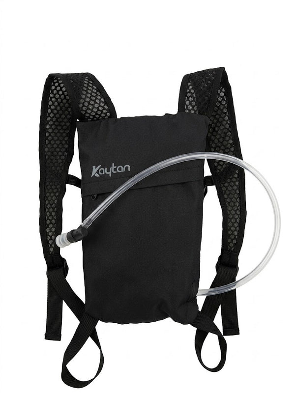 Rucsac de hidratare kaytan sports, capacitate 1 litru, buzunar cu fermoar și bretele reglabile, negru