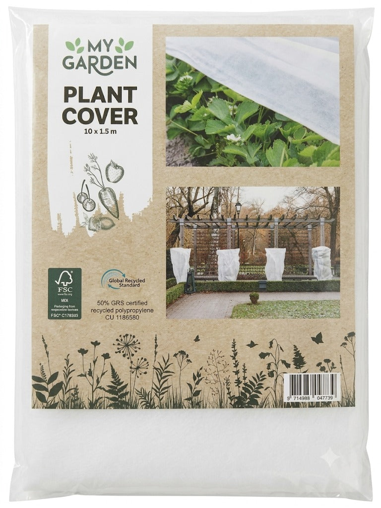 Folie protectie plante si culturi (agril), my Garden, 10 x 1.5 m – protejeaza impotriva inghetului, pasarilor si insectelor