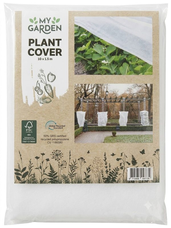Folie protectie plante si culturi (agril), my Garden, 10 x 1.5 m – protejeaza impotriva inghetului, pasarilor si insectelor
