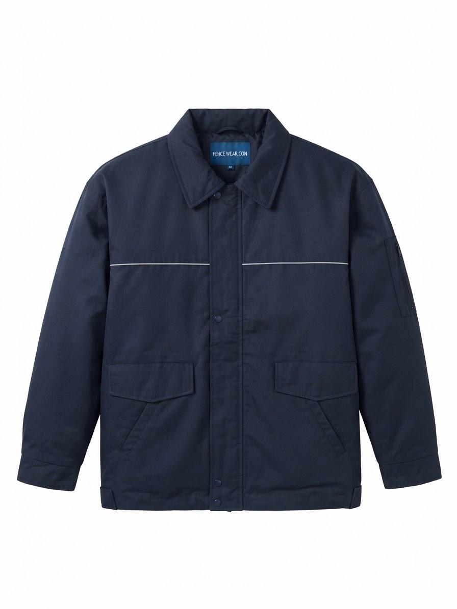 Geaca de iarna pentru barbati Fence Wear, culoare albastru inchis/Navy, marimea XXL, impermeabila și calduroasa