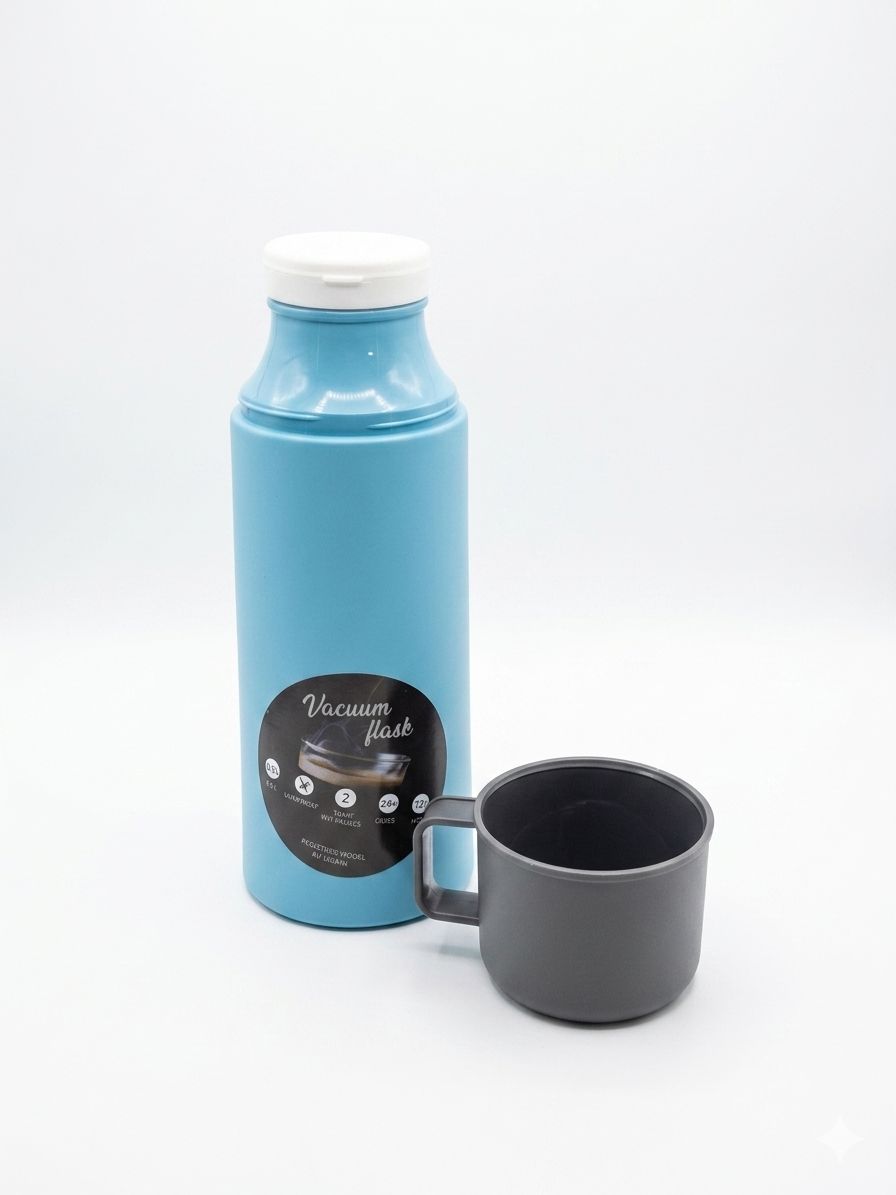 Termos vacuum flask din oțel inoxidabil, capacitate 0,5 litri
