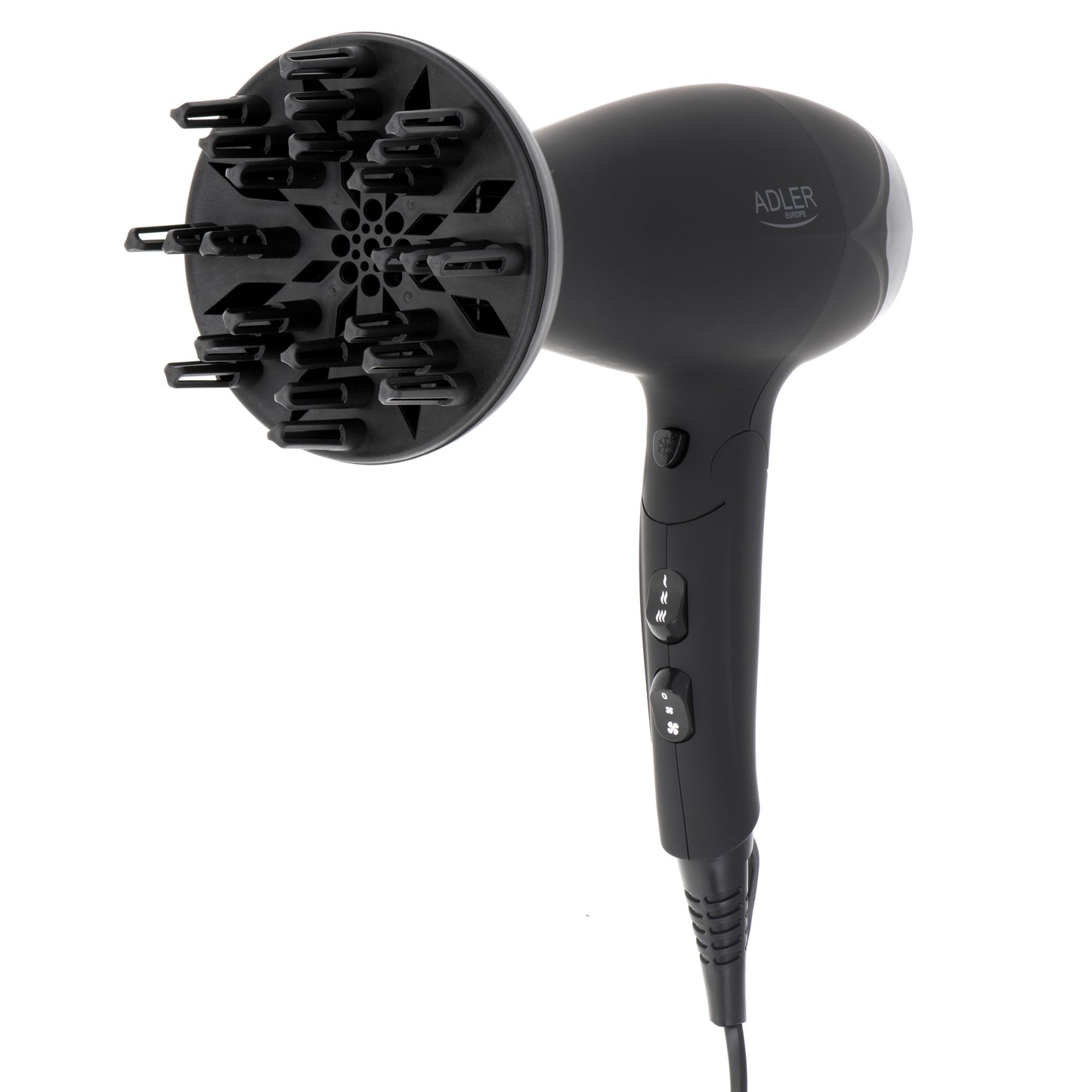 Uscator de par cu difuzor, 2100 W, maner pliabil, Adler