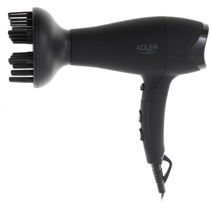 Uscator de par cu difuzor, 2100 W, maner pliabil, Adler