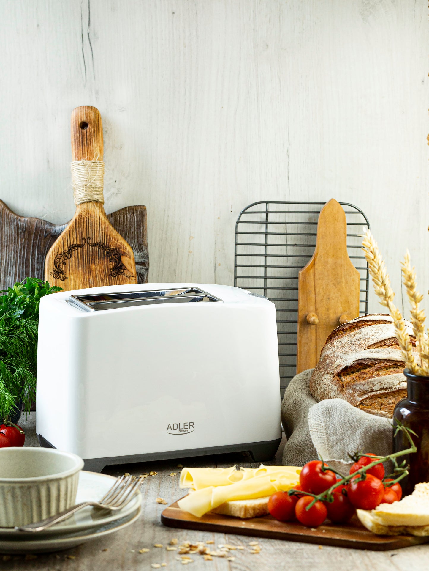 Toaster prajitor paine 2 felii Adler 3216