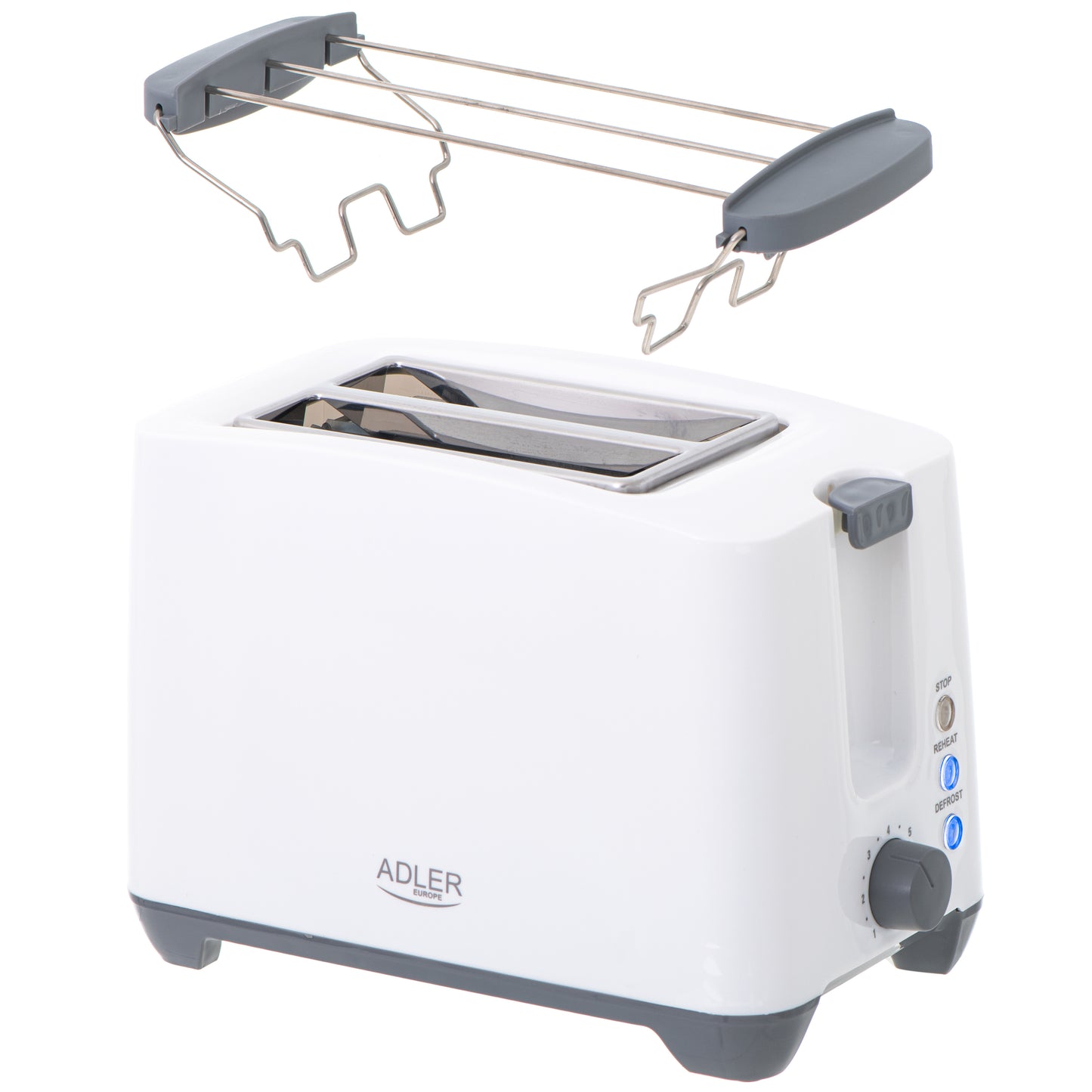 Toaster prajitor paine 2 felii Adler 3216