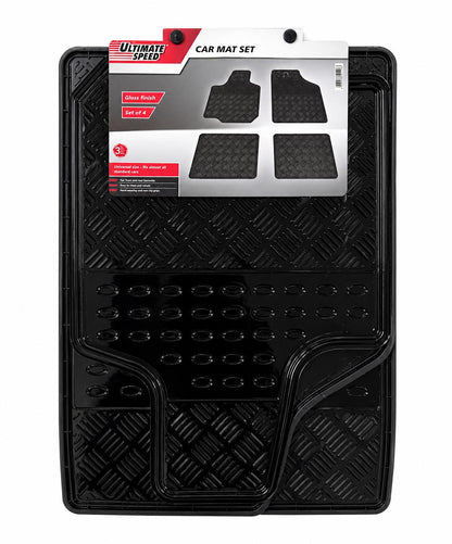 Set 4 covorase auto universale Ultimate Speed – protectie premium, finisaj lucios