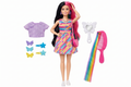 Papusa Barbie bruneta Totally Hair, Mattel