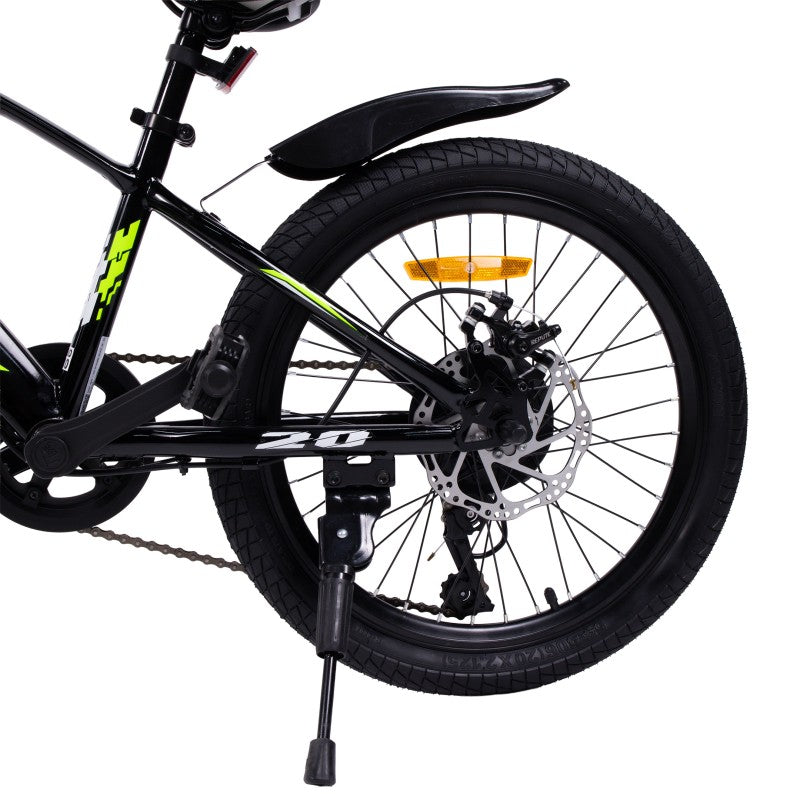 Bicicleta 20“ pentru copii cu varsta intre 6 - 9 ani, inaltime 120 - 135 cm, Splendor BAF20N negru