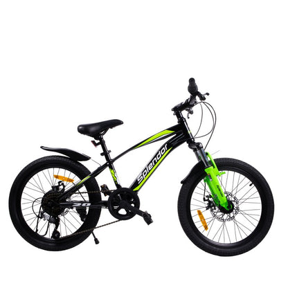 Bicicleta 20“ pentru copii cu varsta intre 6 - 9 ani, inaltime 120 - 135 cm, Splendor BAF20N negru