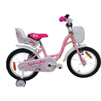 Bicicleta 12“, pentru copii cu varsta intre 2-4 ani, inaltime 85 - 100 cm, Splendor BIC12