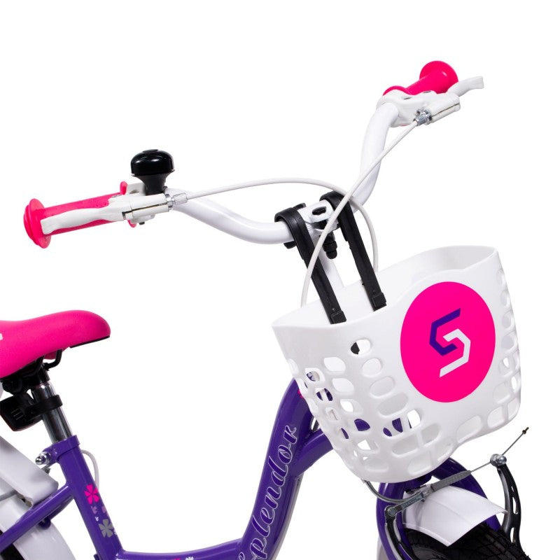 Bicicleta 16“ pentru copii cu varsta intre 4-6 ani, inaltime 105-120cm, Splendor BIC16