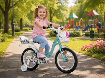 Bicicleta 12“, pentru copii cu varsta intre 2-4 ani, inaltime 85 - 100 cm, Splendor BIC12