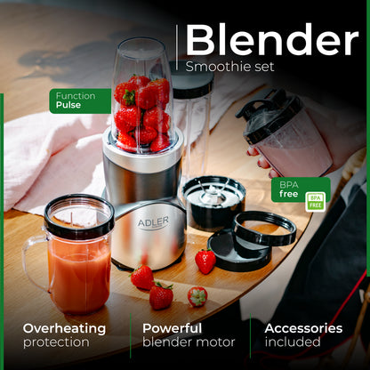 Blender pentru smoothie Adler 4084