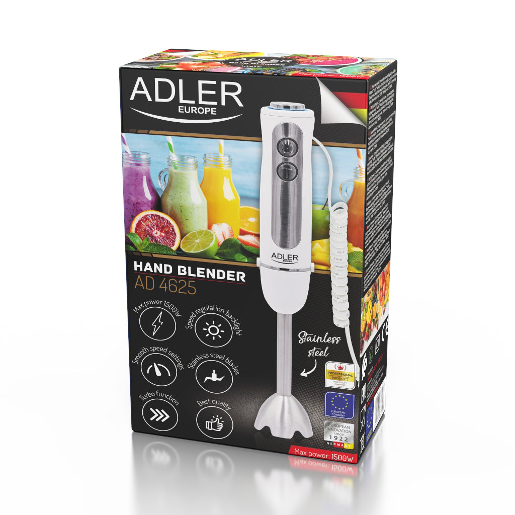 Blender stick de mana, din inox, Adler 4625