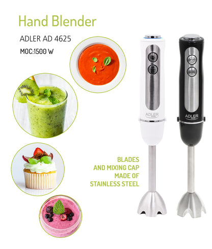 Blender stick de mana, din inox, Adler 4625