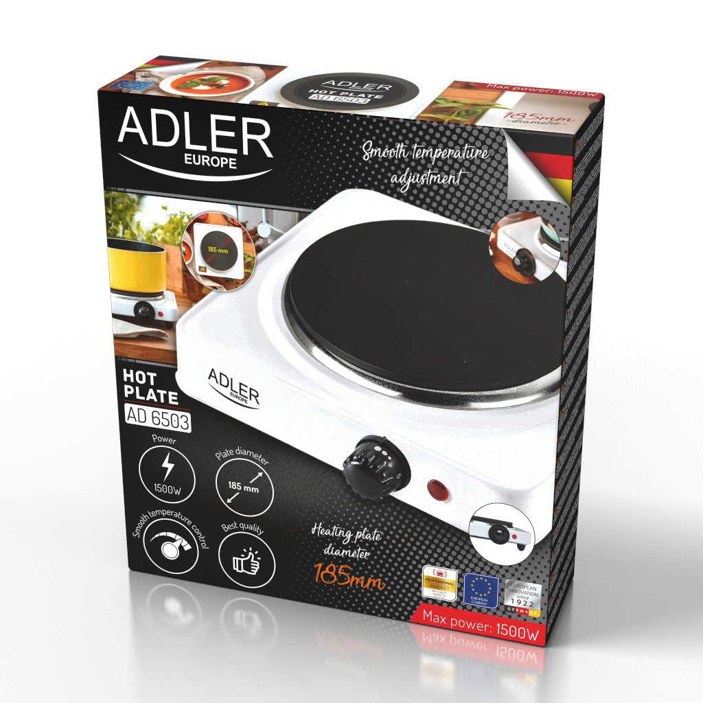 Plita electrica cu un arzator Adler 6503