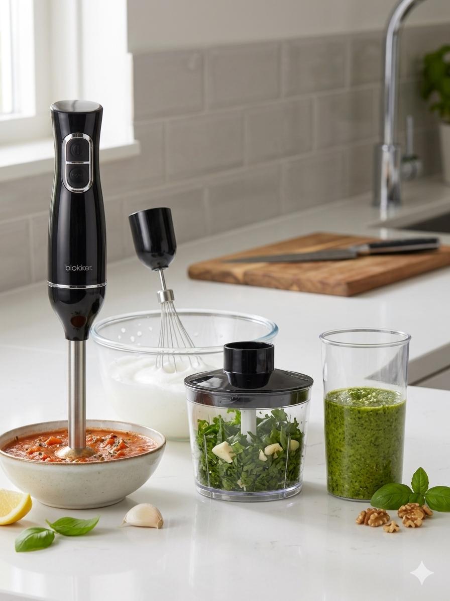 Blender multifunctional turbo 3 in 1,  Blokker, 400W