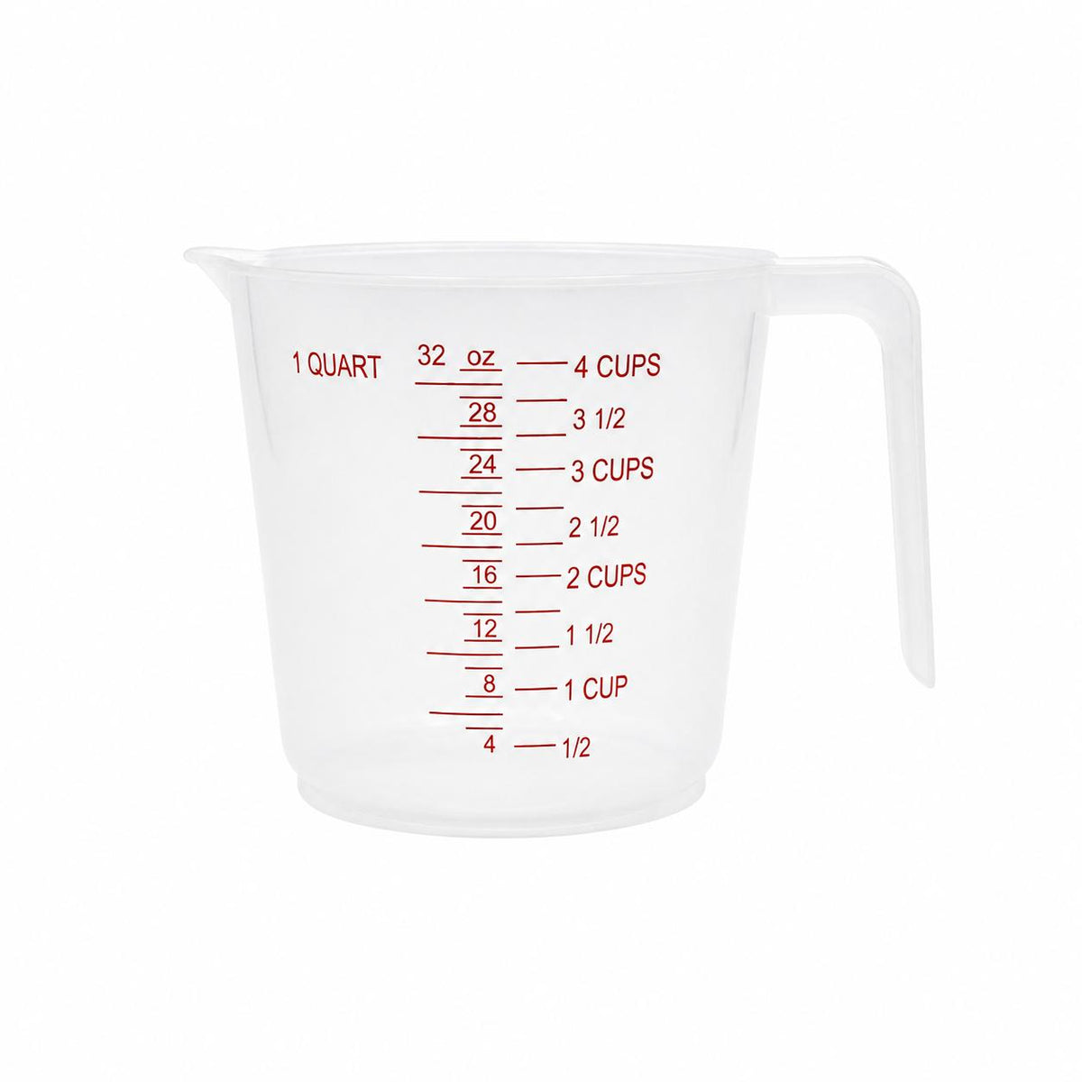 Cana gradata universală din plastic translucid, 1L, AI&E