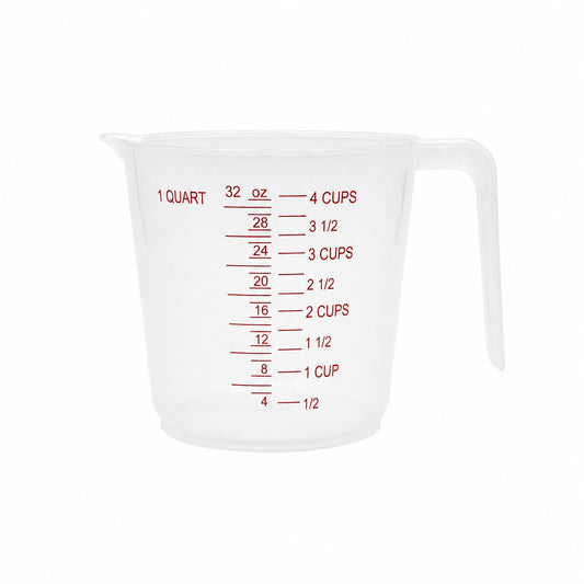 Cana gradata universală din plastic translucid, 1L, AI&E