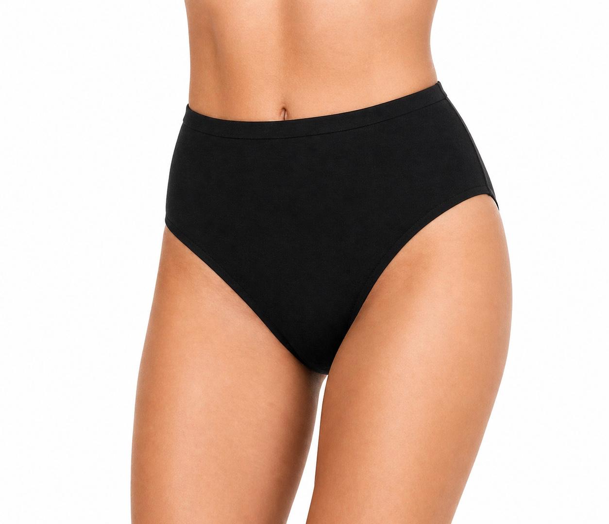 Set 2 chiloti modelatori cu talie inalta, Kruidvat Stretch Highleg, marime XL, negru