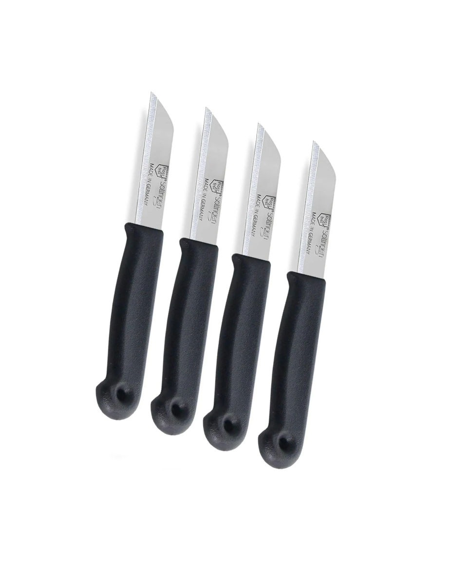 Set 4 cutite inox pentru decojit legume Elegance